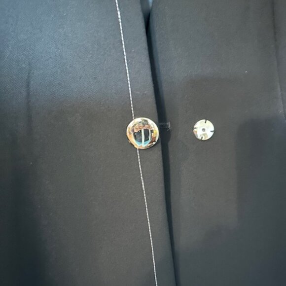 BLACK 2PC SKIRT SUIT - SIZE 12 - Picture 3 of 6